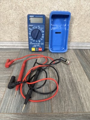 DRAPER 52320 DIGITAL MULTIMETER MIT 16 FUNKTIONEN TEILENR: DMM7 MIT HARTSCHALENKOFFER