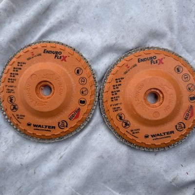 2 Pack Walter 06B504 Enduro-Flex Spin-on Flap Disc - 40 Grit