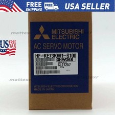 Mitsubishi HF-KE73KW1-S100 1PC New AC Servo Motor In Box  US Free TAX