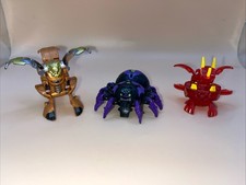 Bakugan Bundle Rare Figure Toy Translucent Pyrus Darkus Webam Eenoch Ultra