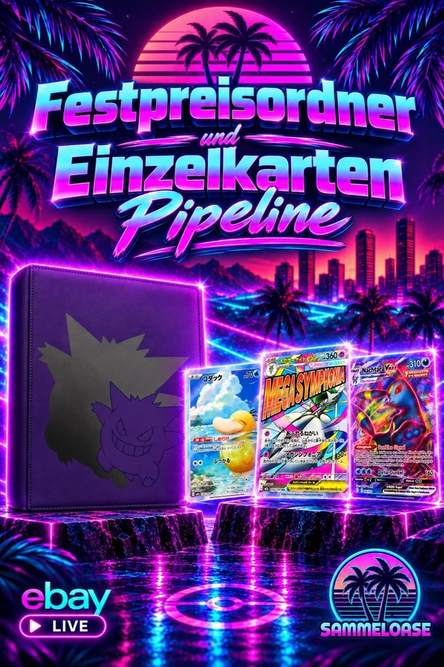 Pokemon Einzelkarten Pipeline und Festpreisordner🔥