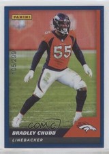 2021 Panini NFL Sticker & Card Collection Blue /299 Bradley Chubb #63 0j4n