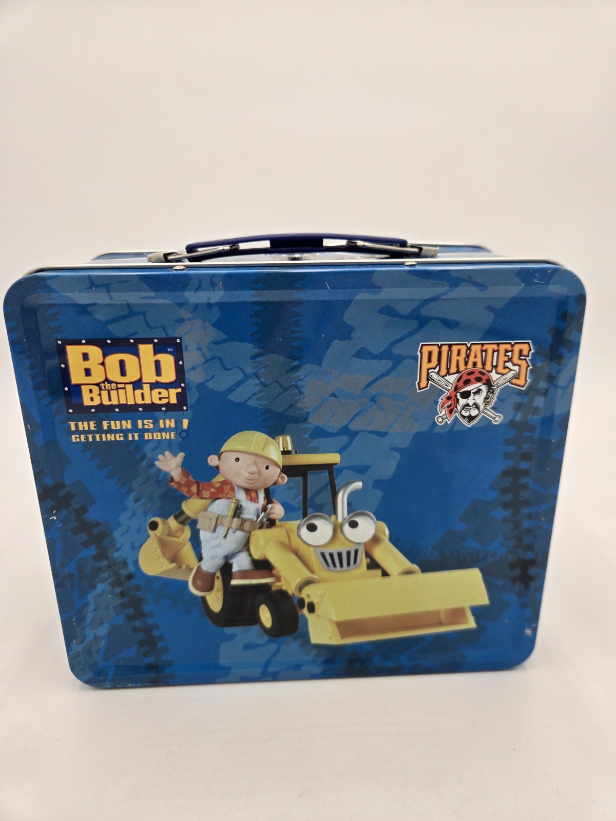 Pittsburgh Pirates Bob the Builder Metal Lunchbox Vintage Nick Jr. 2005