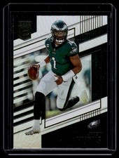 2022 Donruss Elite Panini Jalen Hurts Philadelphia Eagles #9 Refractor