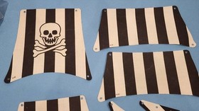 LEGO Pirates 6286 Skull's Eye Schooner 1993 Dark Shark 2nd Unused From Japan