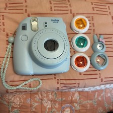 Fujifilm Instax Mini 8 Instant Film Camera Pastel Blue TESTED