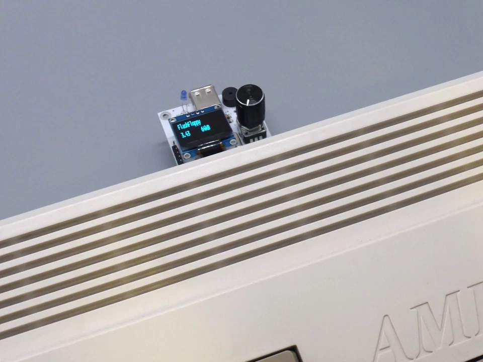 AMIGA Gotek–Externes Diskettenlaufwerk-Emulator.Kompatibel mit jedem Amiga-Model - Bild 3 von 4