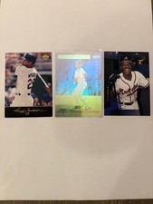 (3) Fred McGriff- 1992 Denny's Grand Slam Holograms#3, 93 UD, 97 Donruss