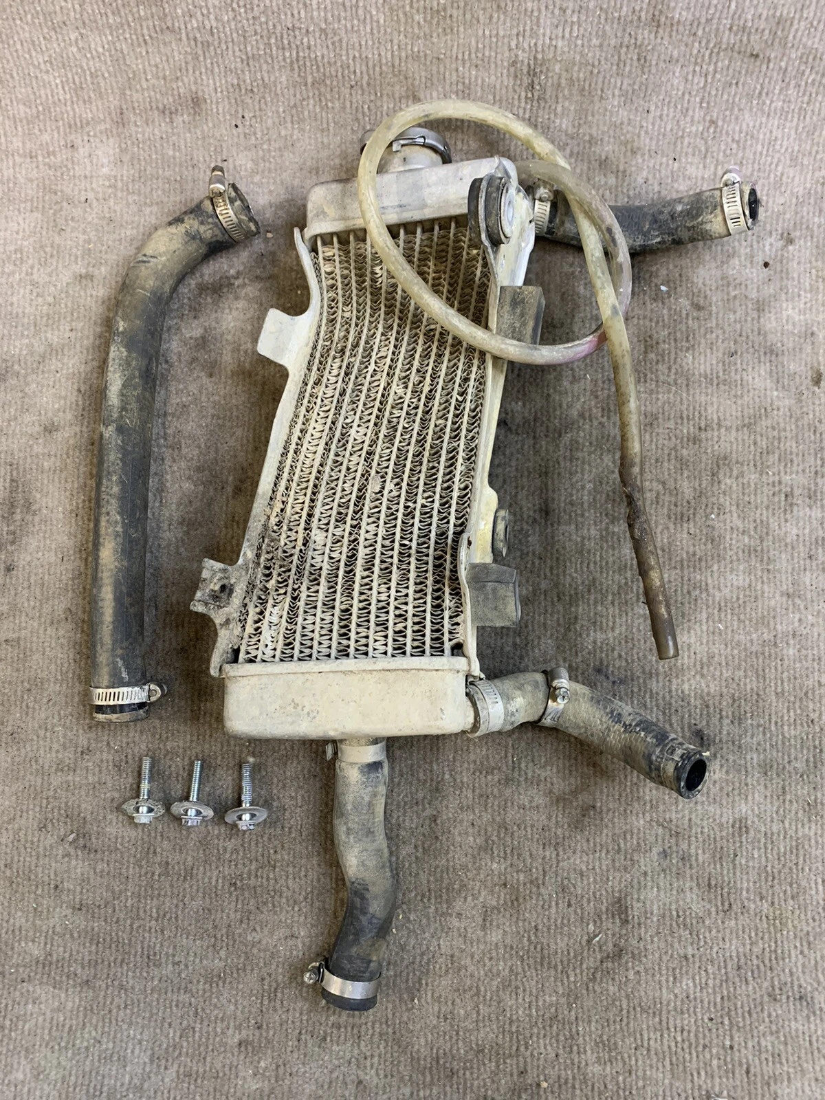 2012 Crf250r OEM  Right Side Rad Radiator Coolant Hoses Pipe Fill Side