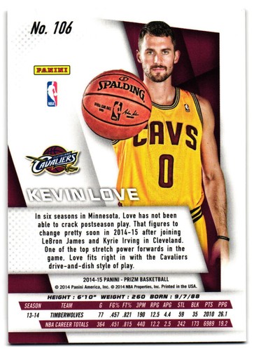 2014-15 NBA Panini Prizm Basketball Cards / You Pick / EX-MT - Picture 123 of 265