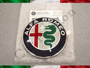Stemma Anteriore Alfa Romeo Originale | 74mm | Per Giulietta, 159, Brera | OEM 50521448