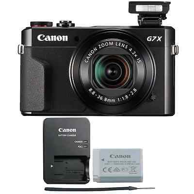 Canon G7X Mark II PowerShot 20.1MP Digital Camera (Black