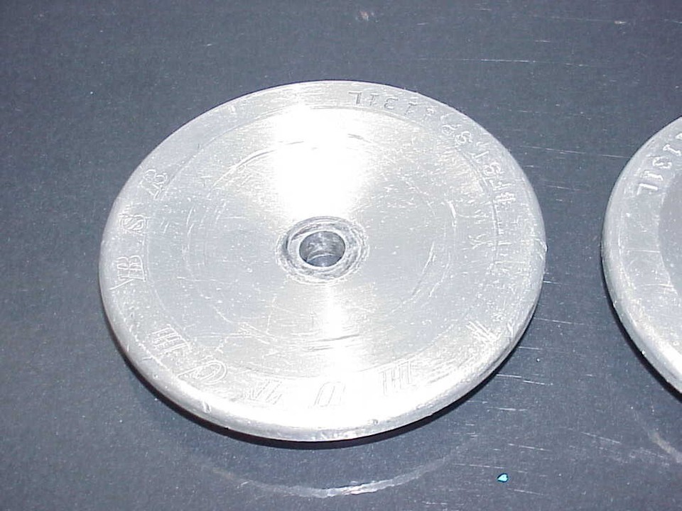 2 Hutcherson Pagan / BSR Aluminum Weight Jack REAR Coil Spring Cups