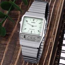 Casio AQ-800E-3ADF Universal Retro Metal Watch Original New