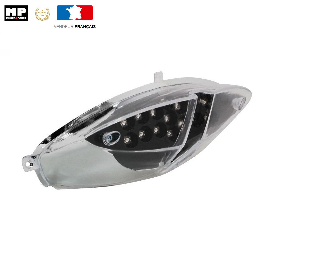 Feu arrière style Lexus Black pour Peugeot Speedfight 2 avec 15 LED haute finition