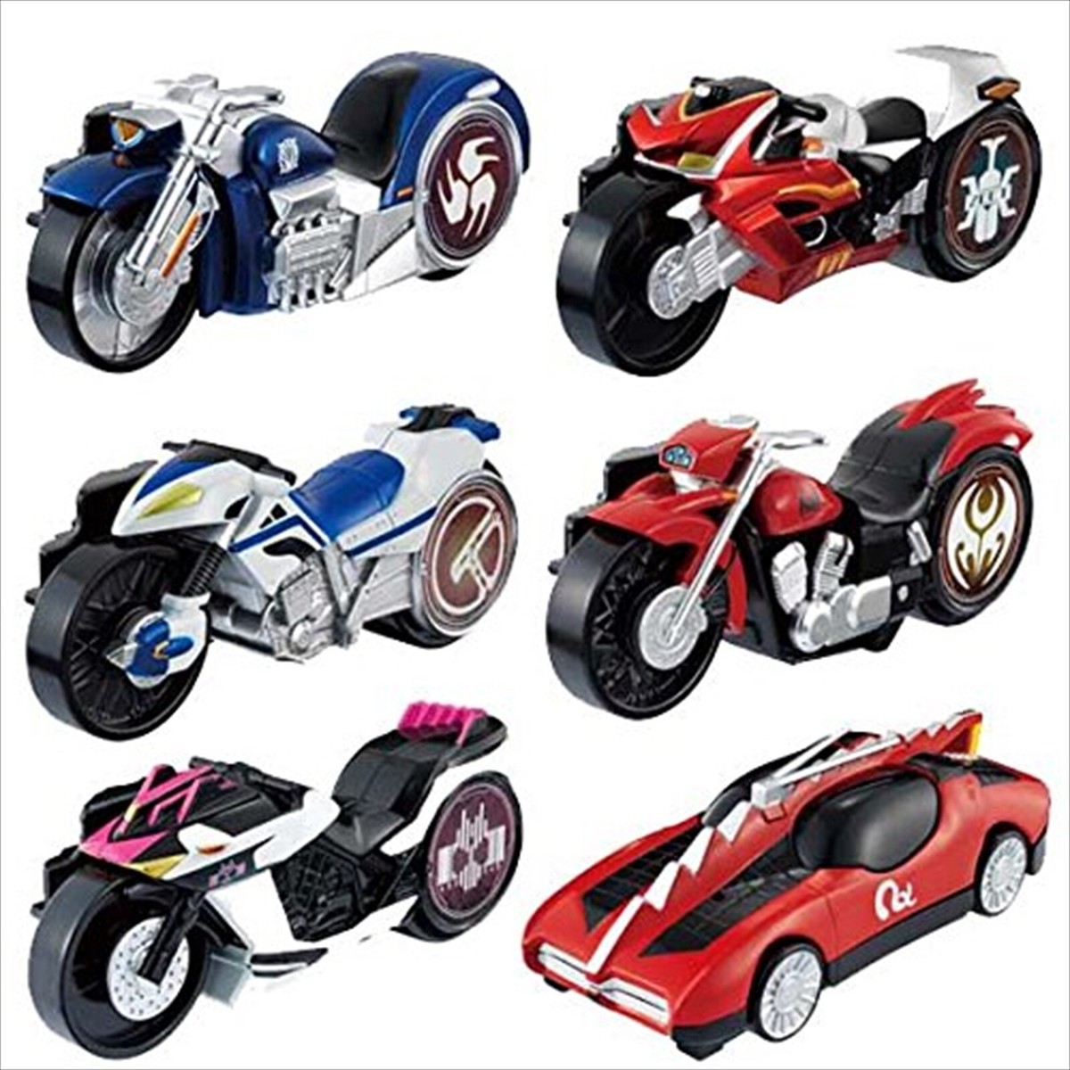 Kamen Rider Drive Gashapon Shift Car Premium Signal Legend Bike