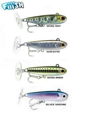 FIIISH Power Tail 30mm. Wobbler, Köder, Kunstköder, Döbel, Forelle, Barsch,Hecht - Bild 1 von 4
