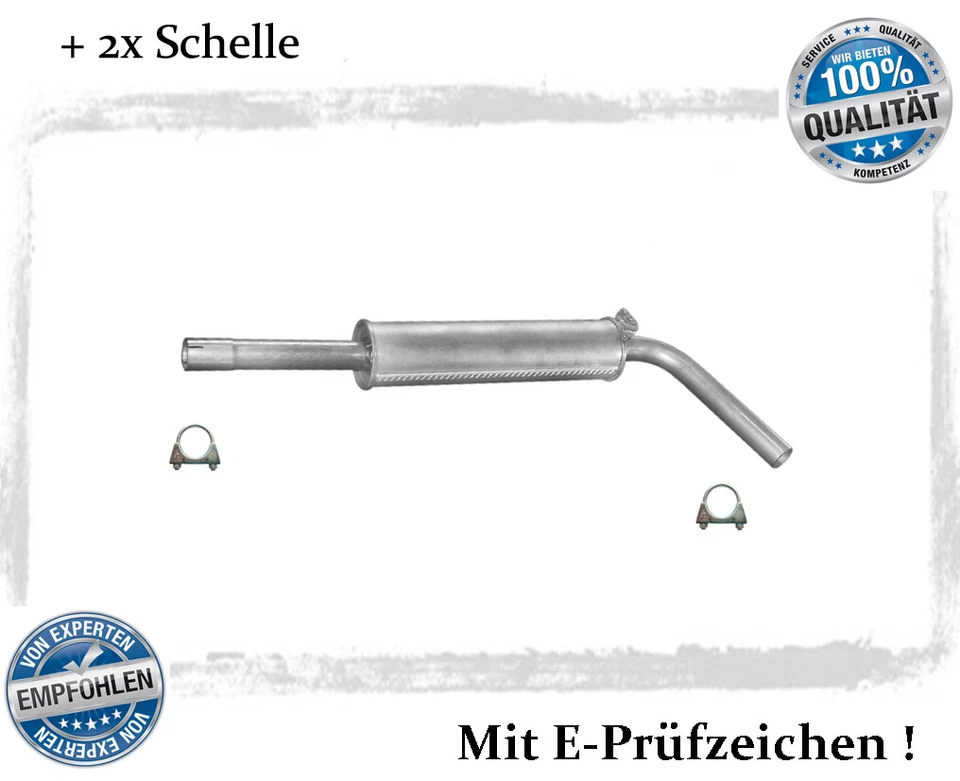 Auspuffanlage für Seat Ibiza III 6L1, IV 6J5 1.4 63KW Bj.06-11 Auspuff Schelle - Bild 3 von 4