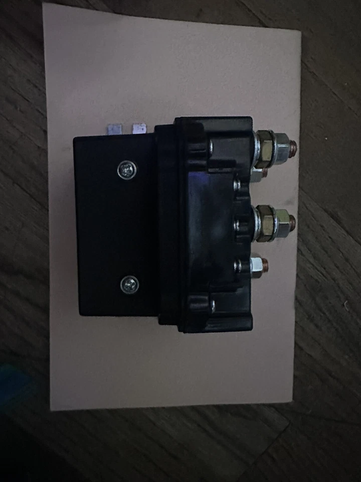 Winch Relay 250A Housing Copper Contact Brass Coil Winch Relay Contactor 12VDC - Image 4 of 4