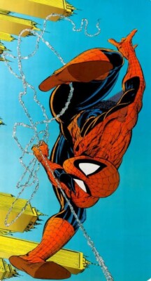 1992 Marvel Comic Images Spider-Man 30th Anniversary Prism #P12