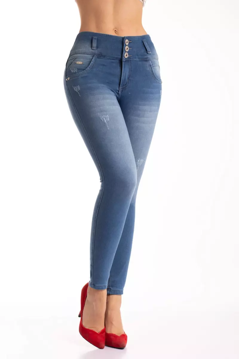 Jeans pretina ancha sales