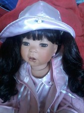 PORZELLANPUPPE  inge  TENBUSCH  75cm gross