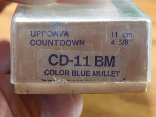 OLD RAPALA CD-11 COUNTDOWN MINNOW LURE BLUE MULLET COLOR 4 3/8" NIB LQQK - Picture 2 of 2