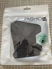 Fashion 3D Fashion Mask - Black