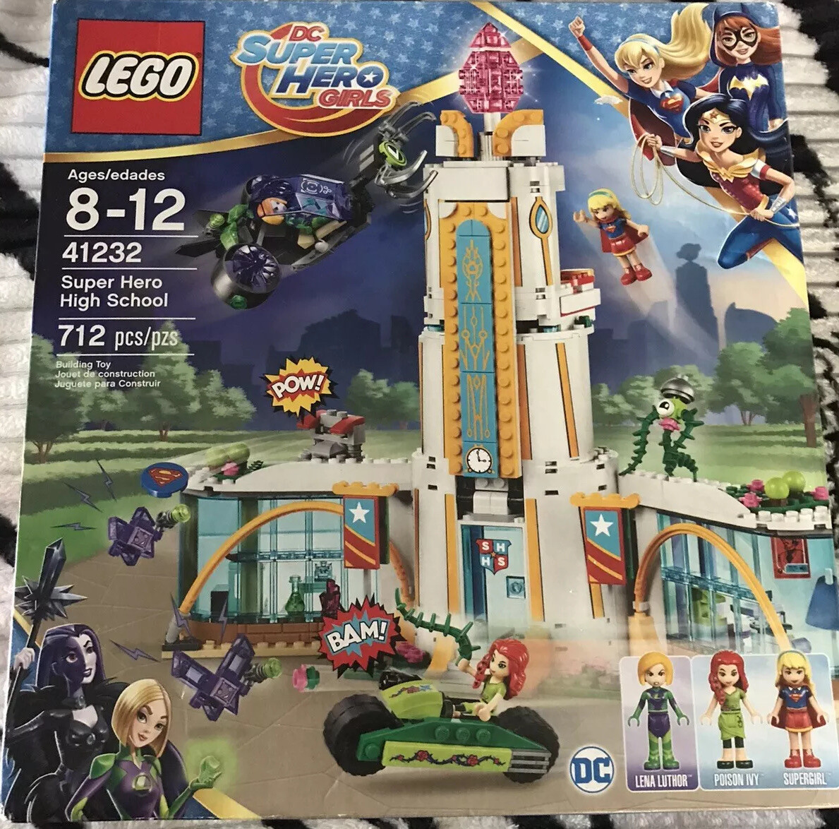 lego dc super hero girls super hero high school 41232