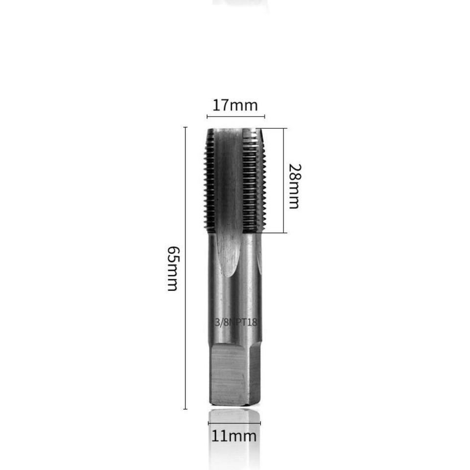 4Pcs Steel NPT Pipe Tap Set Screw Cutting Metric Drill Metal Working eBay