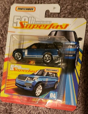MATCHBOX 50TH ANNIVERSARY SUPERFAST '18 RANGE ROVER LWB MOC