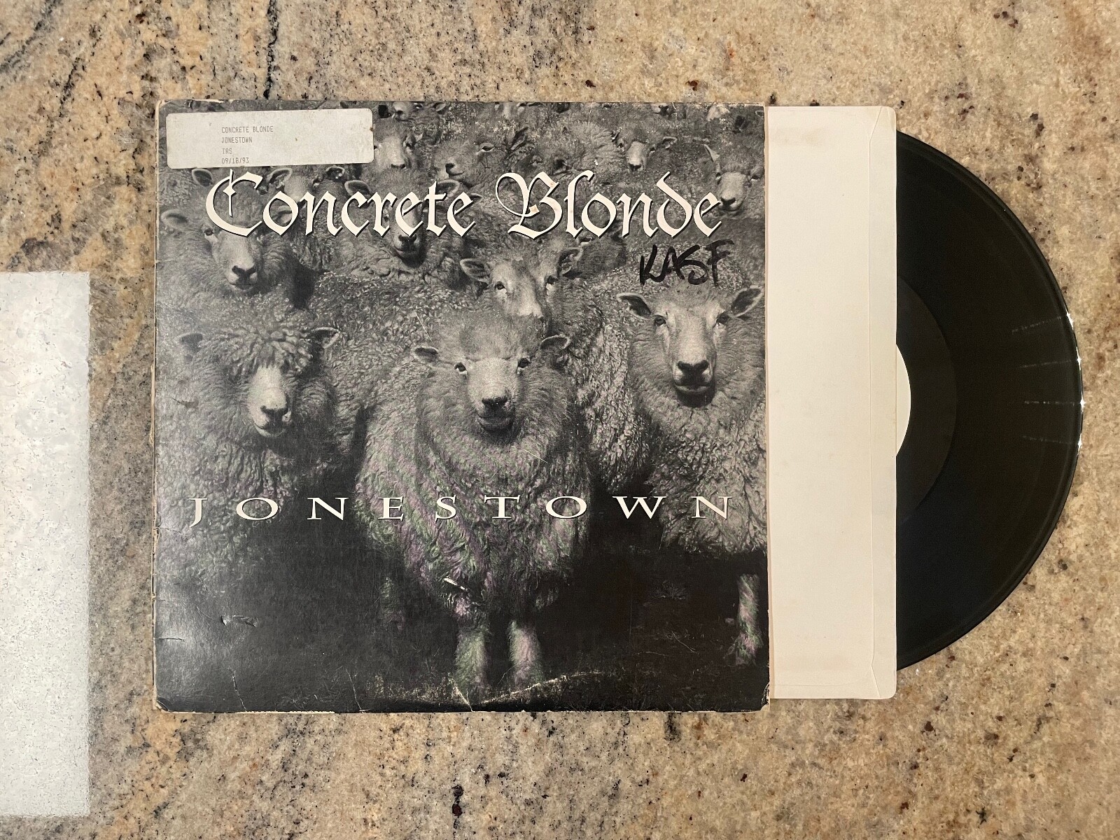 1993 Vintage 10" Vinyl Promo Record Concrete Blonde Jonestown eBay
