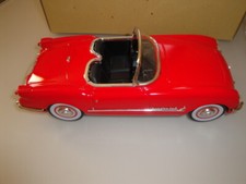 tin toys-auto di latta japan corvette convertible del 1953 con box- toys antique