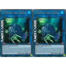 2x CUSTODE DELL'ABISSO • (Abyss Keeper) • Ultra R • MP22 IT234 • 1Ed • YUGIOH!