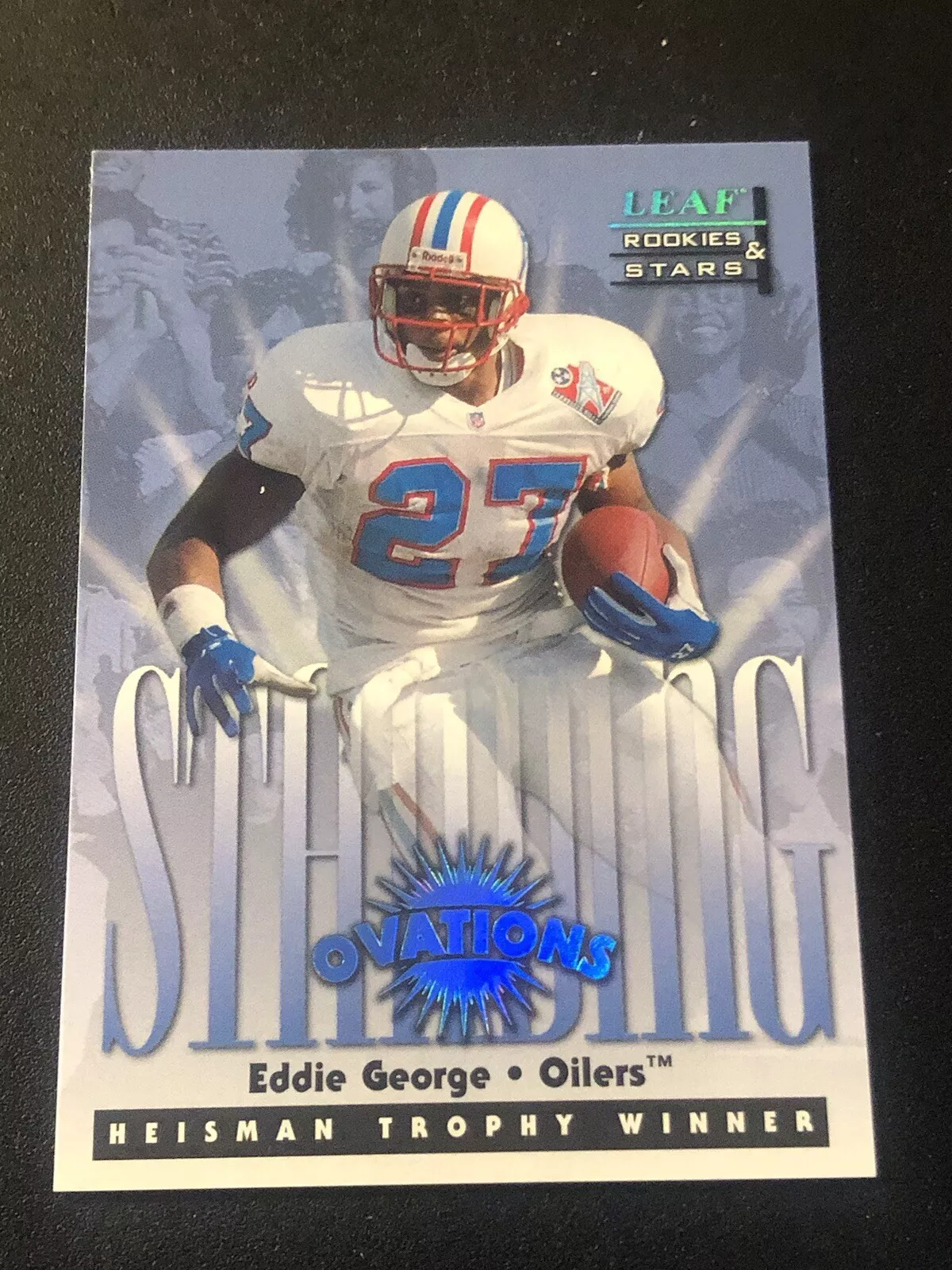 Eddie George trading card