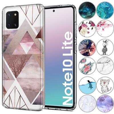 Handy Case für Samsung Galaxy Note 10 Lite Hülle Silikon Schutz Cover Handyhülle