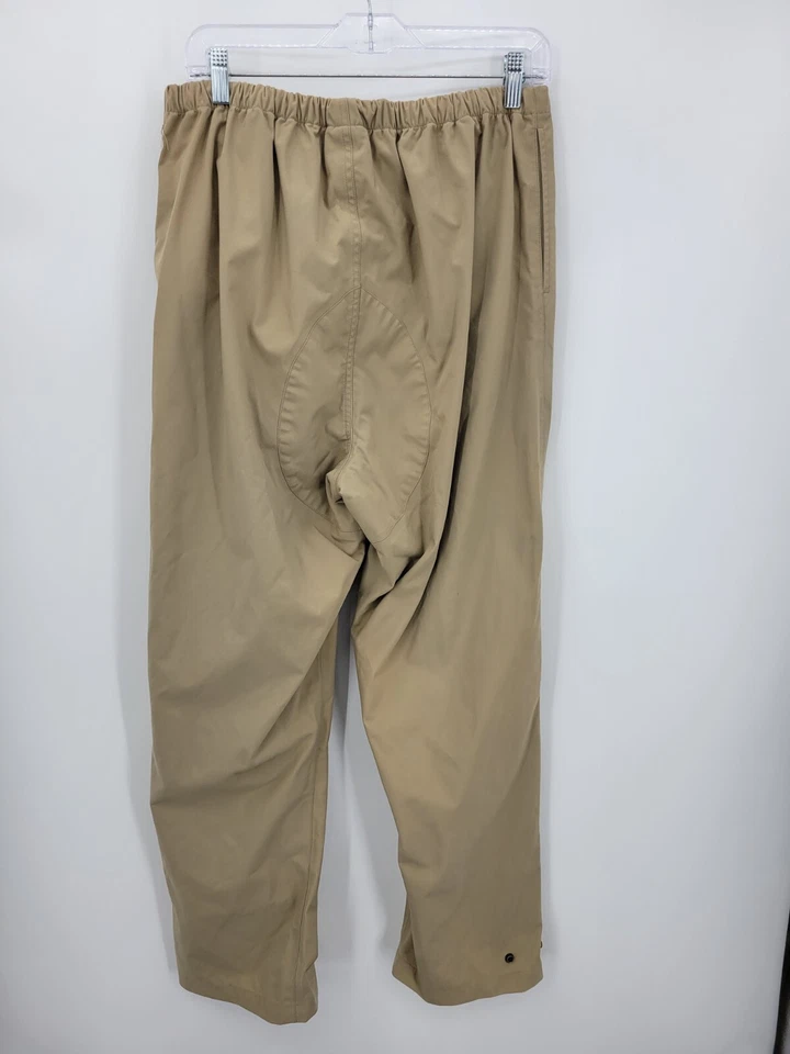 Cabelas Impermeable Pesca Caza Lluvia Pantalones Marrón Exterior Adulto Grande Foto 2 de 4