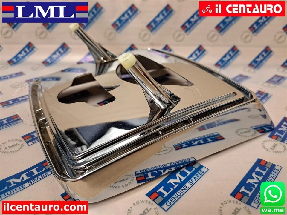SF284-0185/3 BASE FANALINO POSTERIORE CROMATO LML STAR 125 151 Automatic 200 4T - Immagine 3 di 4