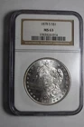 1878 S Morgan Silver Dollar NGC MS63 #014