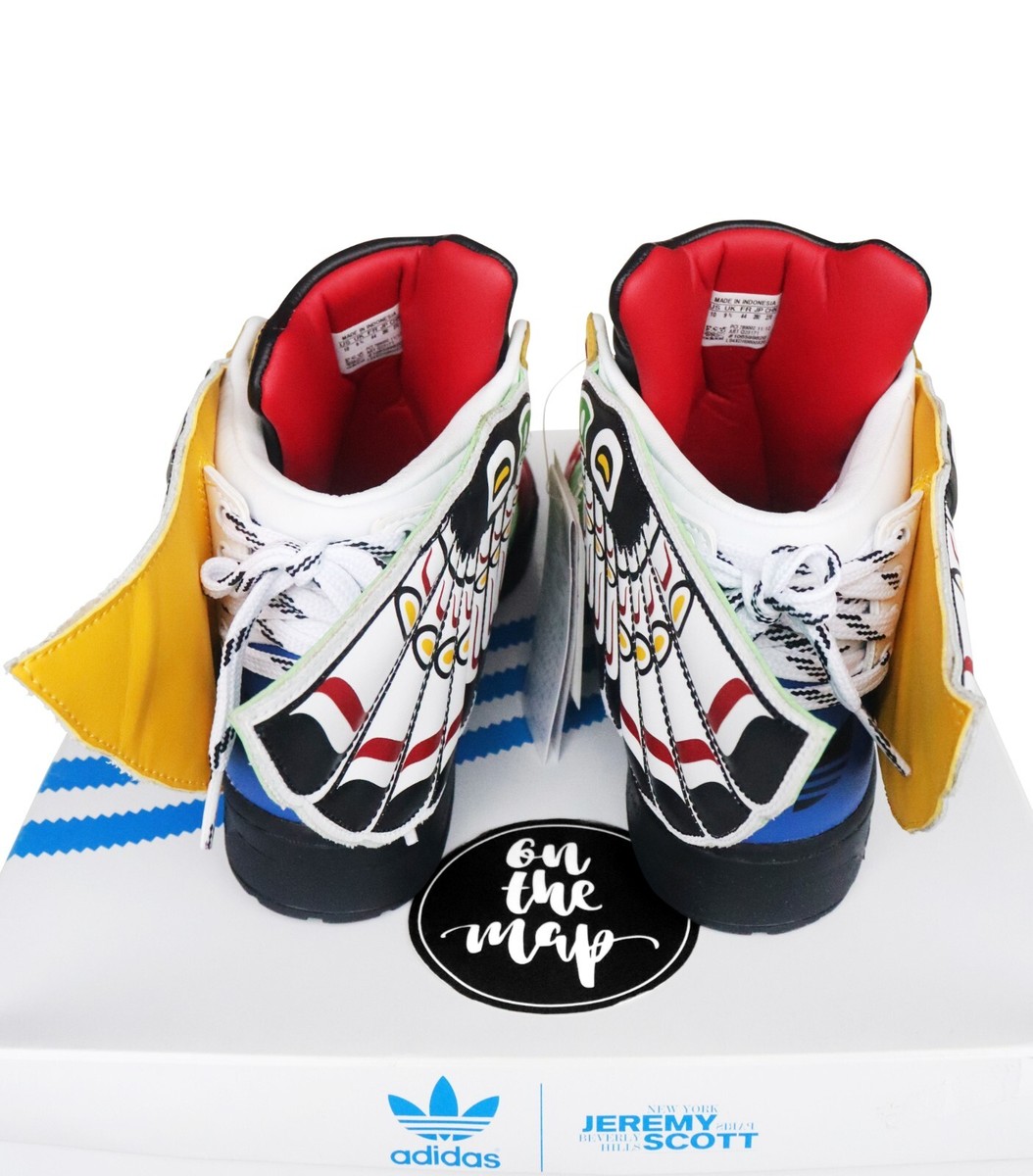 Adidas x Jeremy Scott JS Eagle Wings Multicolour UK 9 9.5 10 10.5
