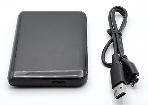 WD My Passport 500GB External HD HDD & USB 3.0 Cable WDBACY5000ABK-01 Hard Drive