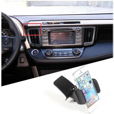 Car Center Dashboard Cell Phone Bracket Mobile Mount For Toyota RAV4 2013-2019