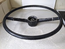 VINTAGE CLASSIC CAR - STEERING WHEEL - AUSTIN HEALY ? - 43 CM -SPARES REPAIR