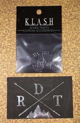 #ad #ad DRT Division Rebels Tackles TINY KLASH quot;YTMKquot; Lip 2 Pk Spare Parts FREE SHIP $34.99