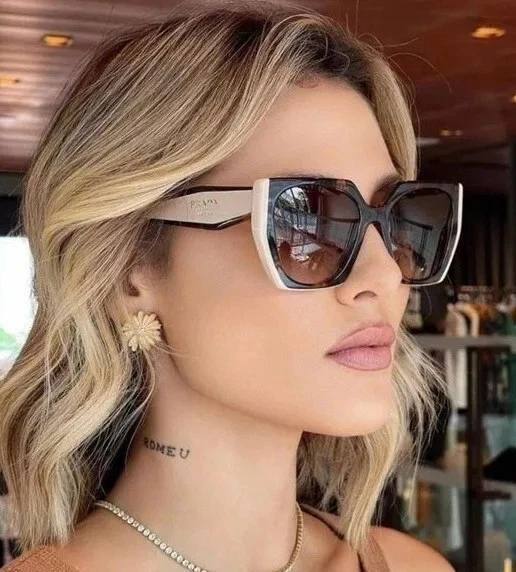 PRADA PR 15WS 01R0A6 Tortoise Caramel Powder Brown Gradient Women's Sunglasses - Image 2 of 4