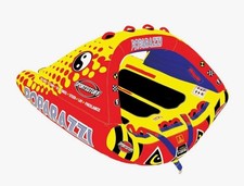 Sportsstuff Poparazzi  Towable Tube for Boating with 1, 2 and 3 Rider Options