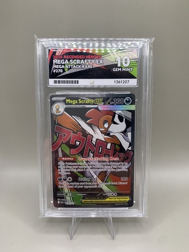 Mega Scrafty ex graded ACE 10 for sale on eBay