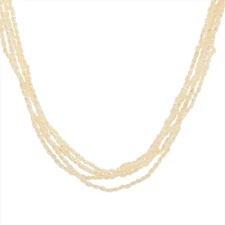 aget Pearl diamond Necklace K10(YG) Total 13.5g 0.02