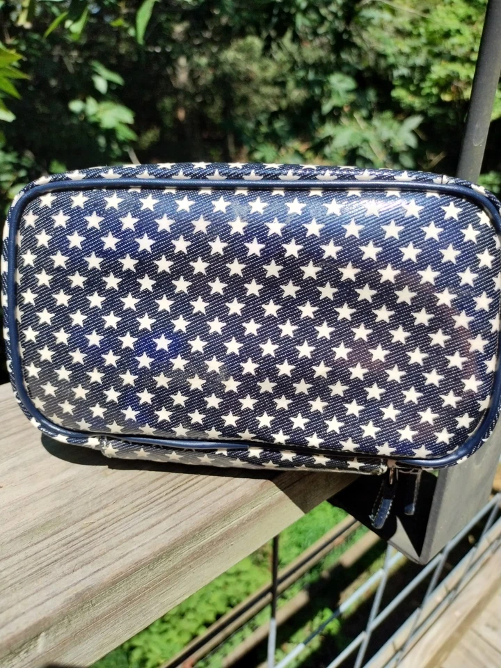 Tommy Hilfiger Joyería Estuche de Viaje Conjunto Azul Marino Blanco Estrellas Nuevo con Etiquetas Foto 3 de 4