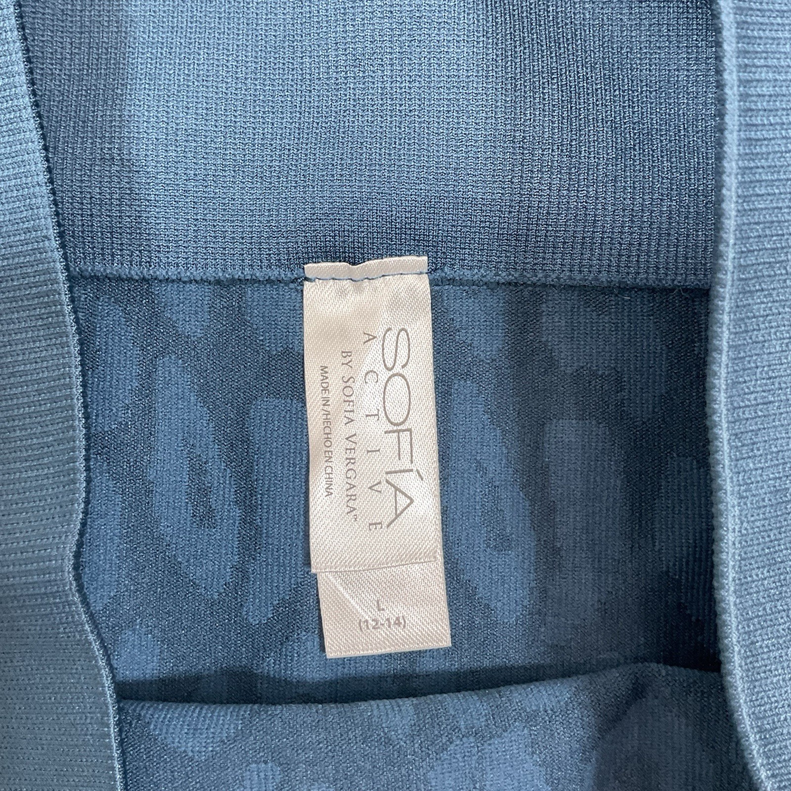 Sofia Active by Sofía Vergara Teal Leopard Animal… - image 4